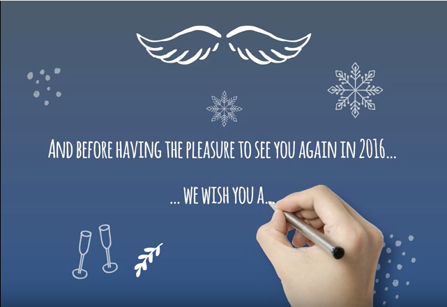 The Slide Agency vous présente ses meilleurs voeux pour 2016!
